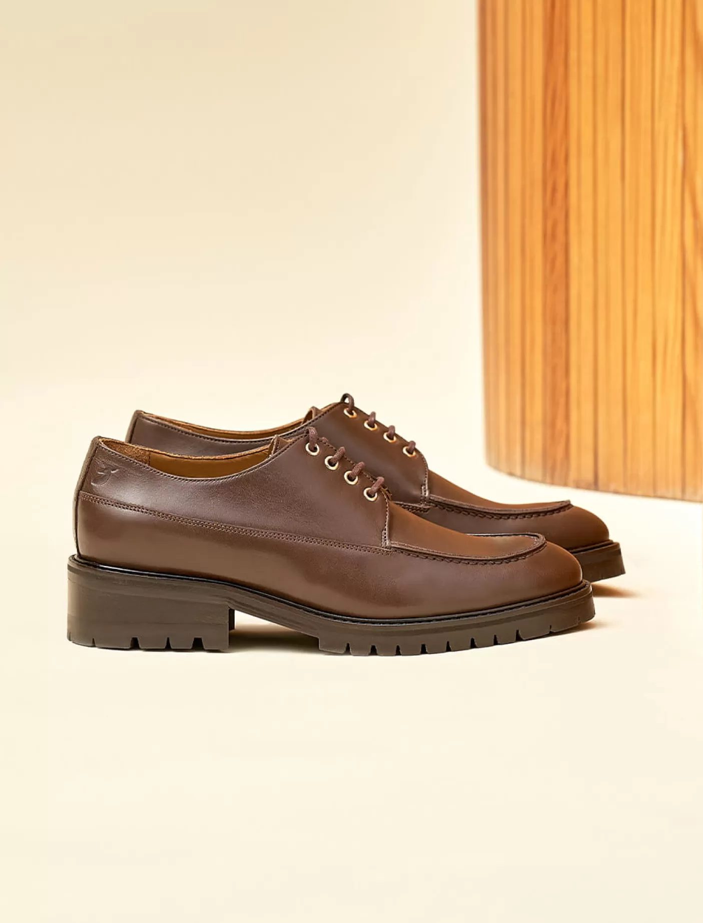 Women Pied de Biche Loafers And Derbies<Helene